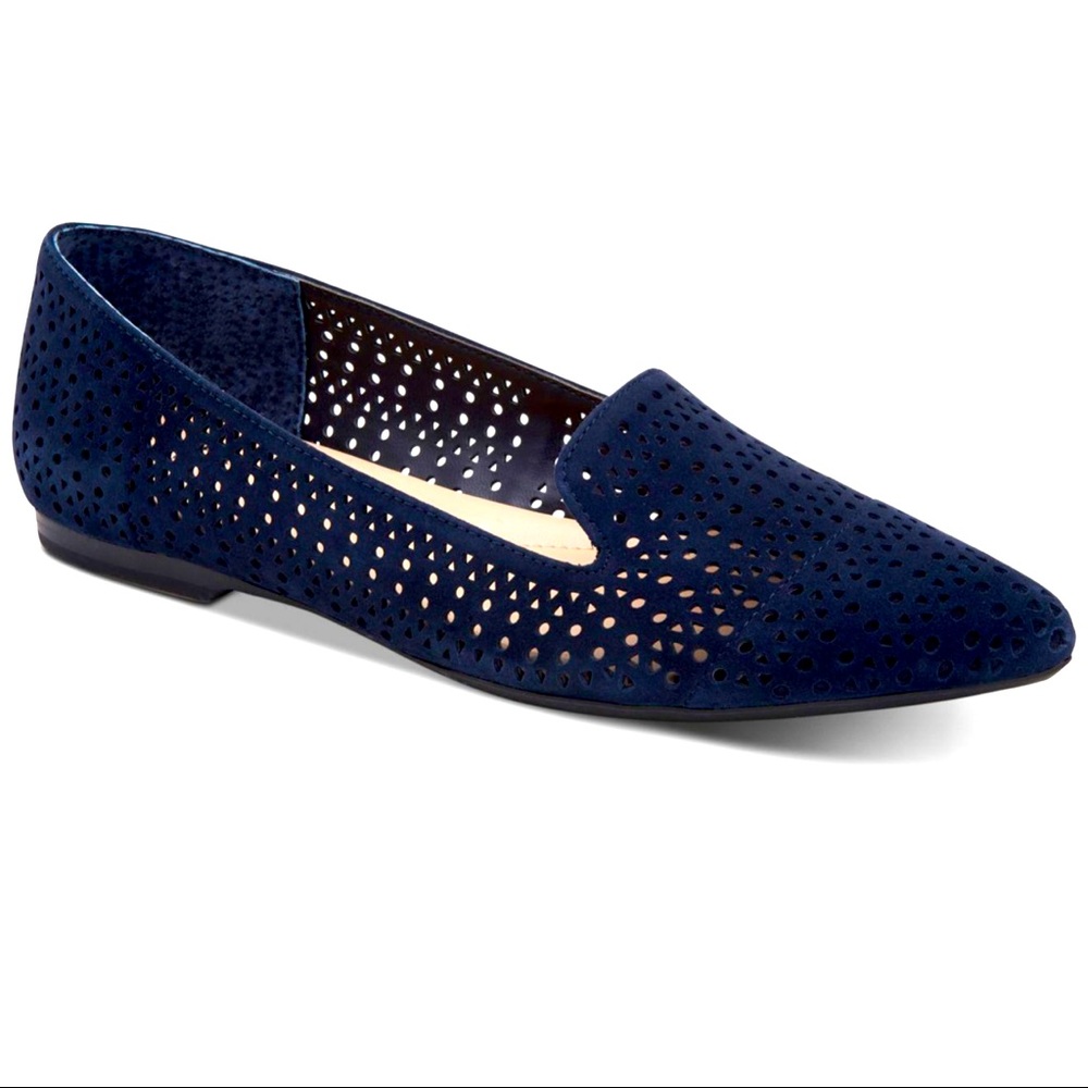 Alfani Blue Suede Loafers